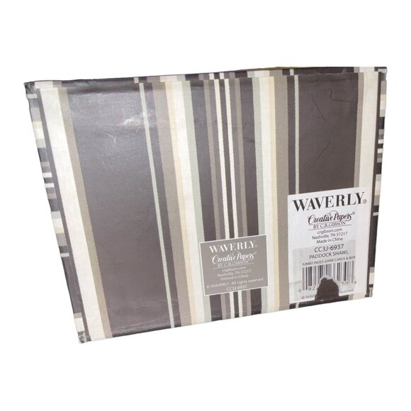 Waverly Double Deck Casino-Grade Playing Cards In Decorative Box - Picture 4 of 9